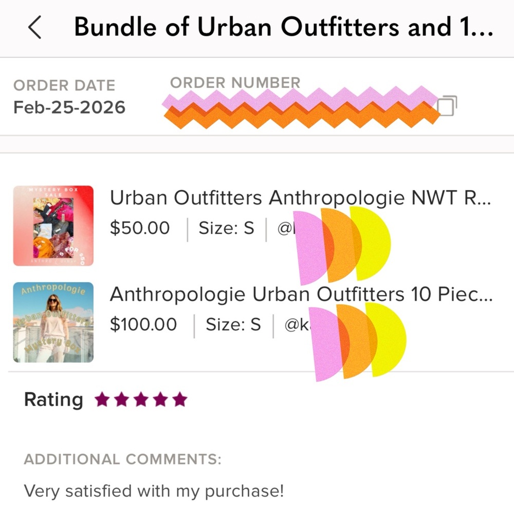 5 Piece NWT Mystery Box Free People Anthropologie Urban Outfitters Reseller New - Picture 4 of 13